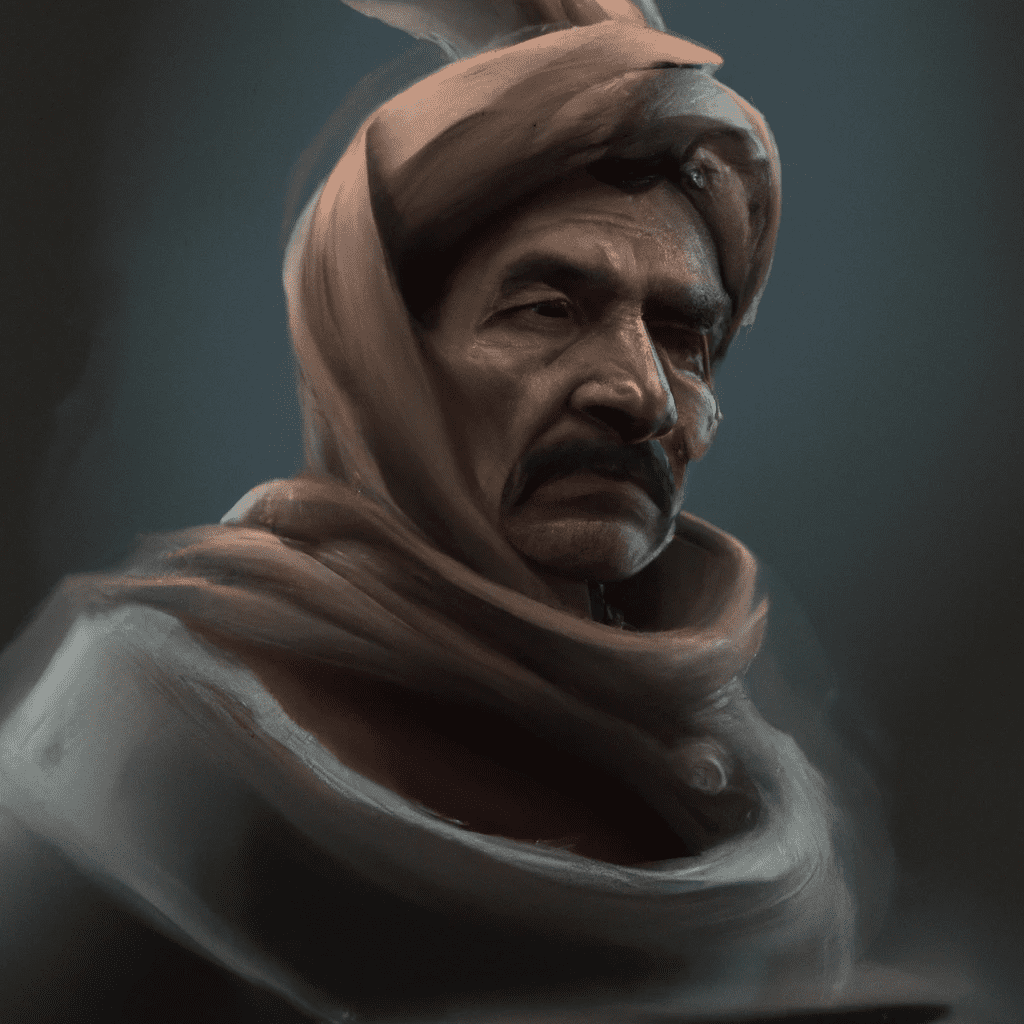 Artist impression of Abd-al-Aziz of the Hafsid Dynasty